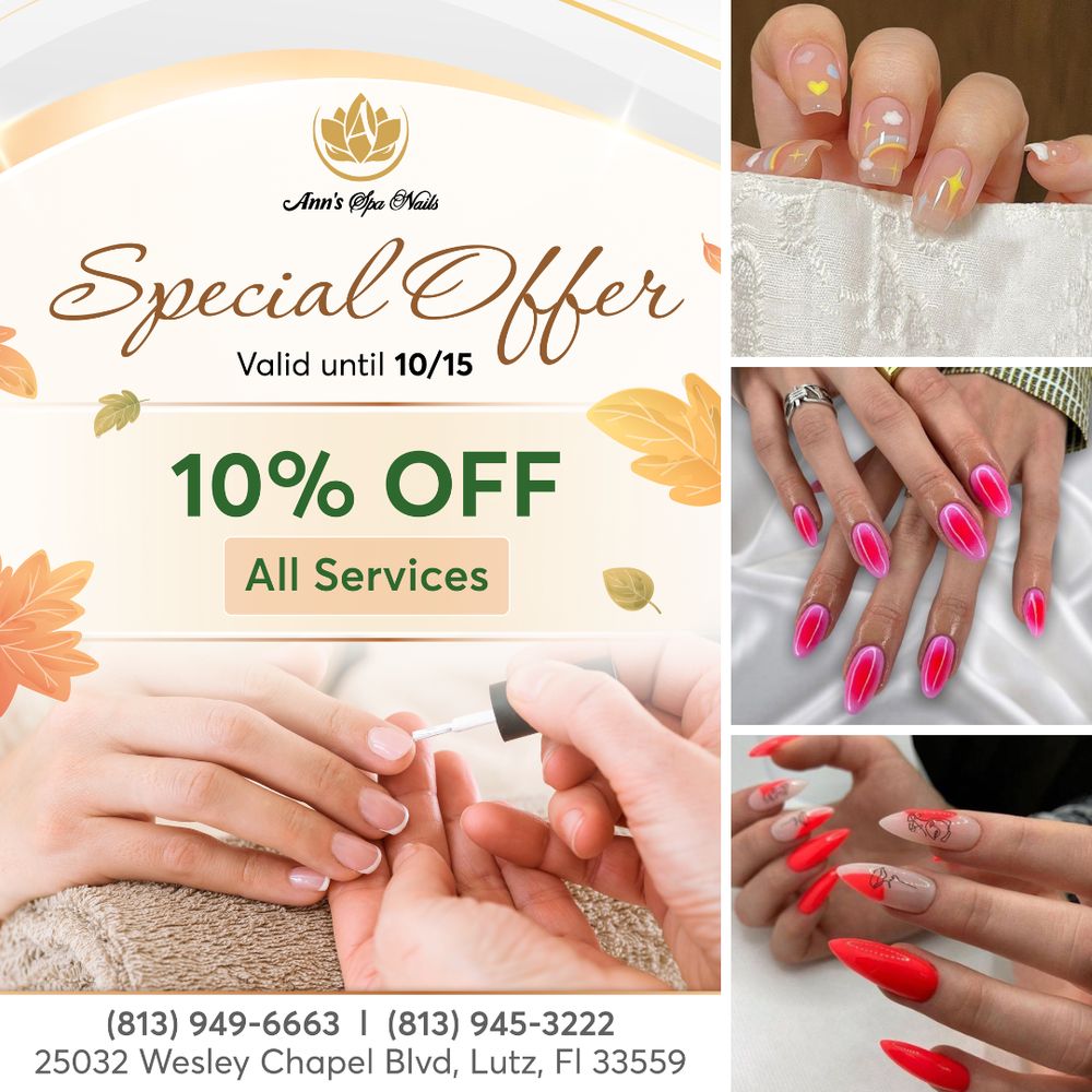 ANN’S SPA & NAILS LOUNGE LUTZ Updated May 2024 191 Photos & 13