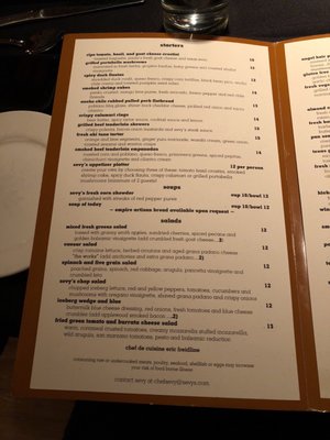 Menu photo 4 Sevy's Grill Dallas, TX