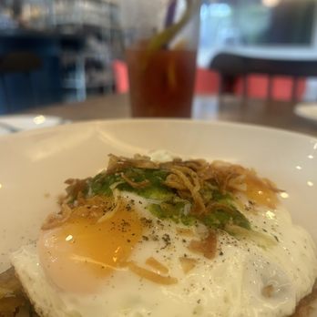 Launderette - Pork shoulder hash - New American Near Me - Austin, Texas