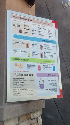 Menu photo 5 The Human Bean North Las Vegas, CA