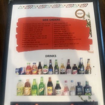 African Palace - Back of menu - African Near Me - Stone Mountain, Georgia