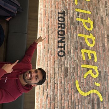 Flipper's - Me in the photo - Pancakes Near Me - Toronto, Ontario