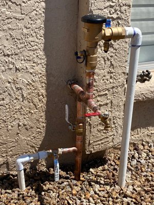 Azevedo Plumbing Company Logo