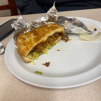 El Patron - Torta de al pastor no cheese - Mexican Near Me - Vacaville, California El Patron - Torta de al pastor no cheese - Mexican Near Me - Vacaville, California