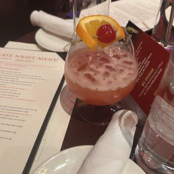 54 Below - Rum Punch Red Bucket - Lounges Near Me - New York, New York