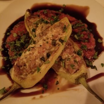 Ken Stewart's Lodge - Stuffed peppers - New American Near Me - Akron, Ohio