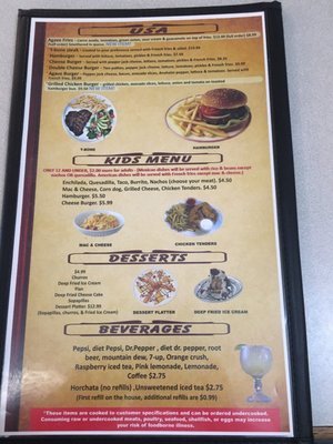 Menu photo 1 El Agave Rangely, CO