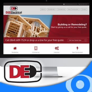 Oculus Websites - Dill Electrical website - Web Design Near Me Oculus Websites - Dill Electrical website - Web Design Near Me