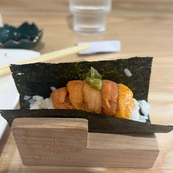 Kuidaore Handroll Bar - Japan hokkaido uni handroll ($18) - Bars Near Me - Oakland, California Kuidaore Handroll Bar - Japan hokkaido uni handroll ($18) - Bars Near Me - Oakland, California