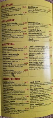 Menu photo 4 Royal India Grill Potsdam, NY