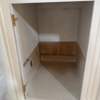Rodriguez Classic Structure Construction - This is how they paint inside the cabinets - General Contractors Near Me