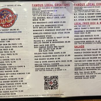 Big City Diner - Pearlridge - Menu - Diners Near Me - Aiea, Hawaii Big City Diner - Pearlridge - Menu - Diners Near Me - Aiea, Hawaii