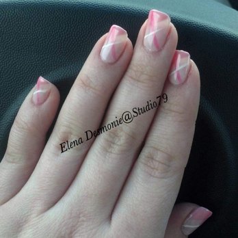 Studio 79 - Acrylic fill in with gel polish - Hair Removal Near Me - Huntington Station, New York
