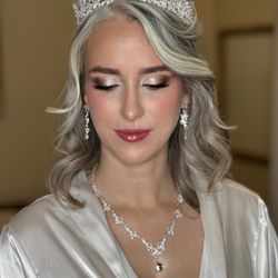 Bride Guide Pros - Beautiful NYE bridal hair and makeup for a Fairhope, AL wedding.