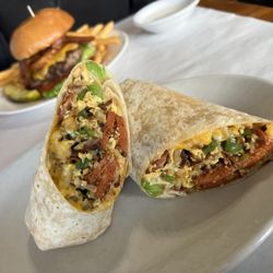 The Village Coffee Stop Cafe & Catering - Andouille breakfast burrito