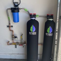 Kingdom Plumbing - Whole home filtration and conditioner.
