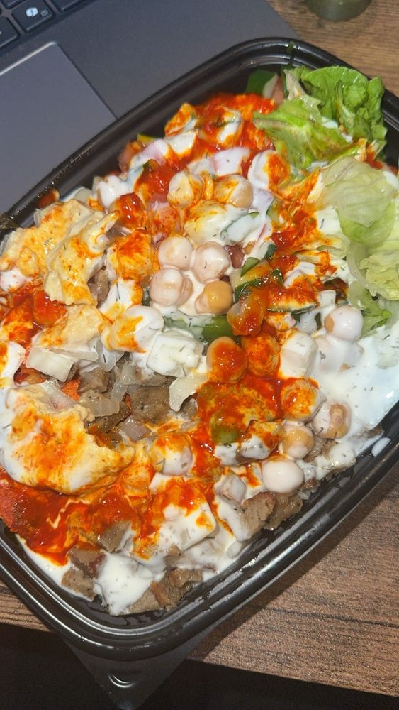 Food from Shah's Halal Food