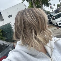 The after!! We added dimension and toned down unwanted brassiness and it came out beautifully! The after!! We added dimension and toned down unwanted brassiness and it came out beautifully!