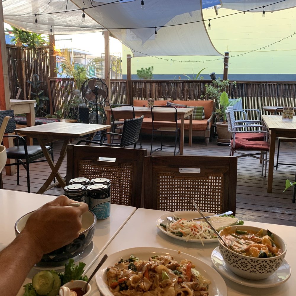 Red Elephant - Outside patio - Thai Near Me - Honolulu, Hawaii Red Elephant - Outside patio - Thai Near Me - Honolulu, Hawaii