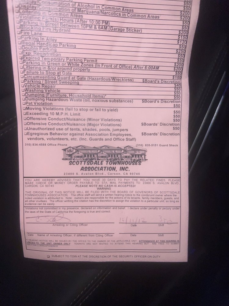 SCOTTSDALE TOWN HOUSES Updated September 2024 23400 Avalon Blvd