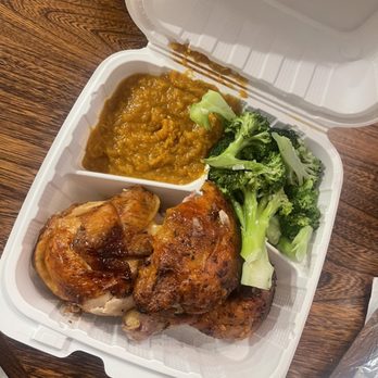 Fire Roasted Chicken & Grill - Half chicken meal with 2 sides (comes with cornbread) - American Near Me - Cedar Knolls, New Jersey Fire Roasted Chicken & Grill - Half chicken meal with 2 sides (comes with cornbread) - American Near Me - Cedar Knolls, New Jersey