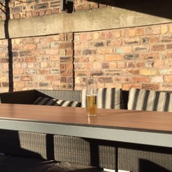 The John Fairweather - Outdoor seating area, comfy couches