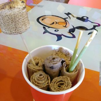 Freezing Cow - Chocolate sweetie with toasted marshmellow, matcha picky and white chocolate sauce - Desserts Near Me - Tulsa, Oklahoma Freezing Cow - Chocolate sweetie with toasted marshmellow, matcha picky and white chocolate sauce - Desserts Near Me - Tulsa, Oklahoma