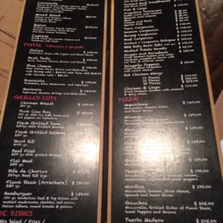 San Telmo - English menu. Enjoy