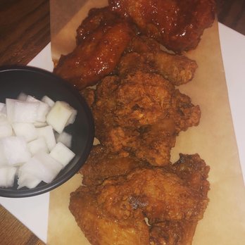 The Jin - ChIcken WINGS ( half soy garlic&half spicy) - Korean Near Me - New York, New York