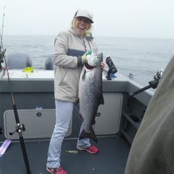 Hardcore Sportfishing - Nice chinook salmon!