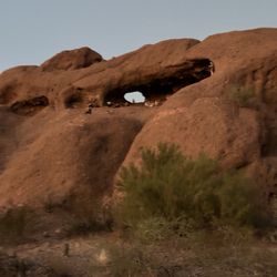Papago Park Trails - Hole in the rock