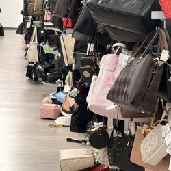 Burlington - Purses all over the floor