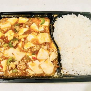 Phoenix Inn Chinese Cuisine - Mapo Tofu w/ Pork - Entree w/ Rice - Chinese Near Me - Alhambra, California Phoenix Inn Chinese Cuisine - Mapo Tofu w/ Pork - Entree w/ Rice - Chinese Near Me - Alhambra, California
