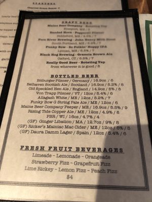 Menu photo 7 Owl & Elm Yarmouth, ME