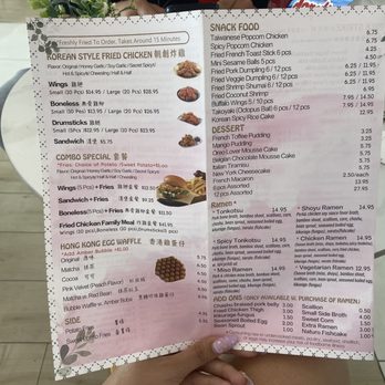 Tsaocaa - Menu May 2025 - Bubble Tea Near Me - Jacksonville, Florida