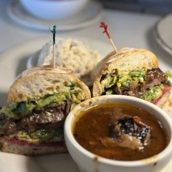Saul's Restaurant & Delicatessen - Brisket on Soft Sweet Deli Roll