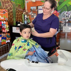 Rock Hair Scissors - My nephew!