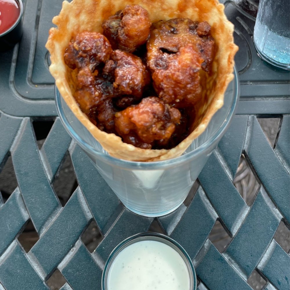 Traust Brewing Company - Honey BBQ Cauliflower Bites - Breweries Near Me - Mount Holly, North Carolina Traust Brewing Company - Honey BBQ Cauliflower Bites - Breweries Near Me - Mount Holly, North Carolina