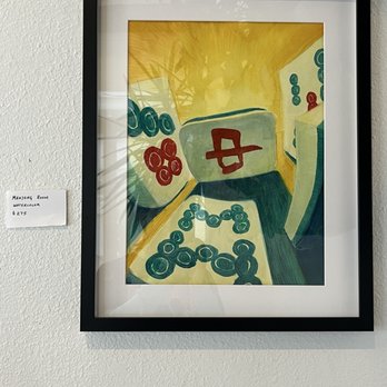 Fiddle Fig Cafe & Coffee - Mahjong Painting (for sale ) - Cafes Near Me - San Francisco, California Fiddle Fig Cafe & Coffee - Mahjong Painting (for sale ) - Cafes Near Me - San Francisco, California