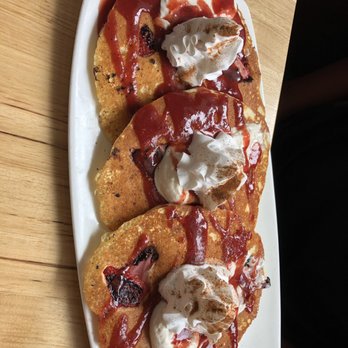 Urban Egg - Belleview - Strawberry Cheesecake Pancakes - Breakfast & Brunch Near Me - Denver, Colorado Urban Egg - Belleview - Strawberry Cheesecake Pancakes - Breakfast & Brunch Near Me - Denver, Colorado