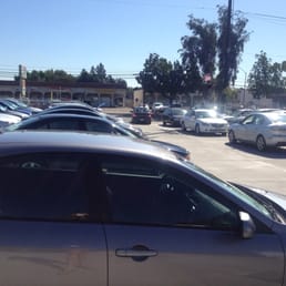 Some cars on the lot
