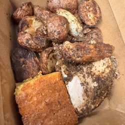 Lula Bird - Potatoes, Cornbread, Combo 1