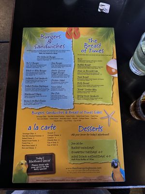 Menu photo 1 Silver Spring House Restaurant Cincinnati, OH