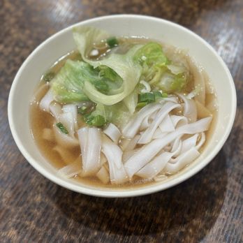 Best Taste Restaurant - Breakfast portion noodle soup with pork belly on the side as protein of choice - Chinese Near Me - Oakland, California