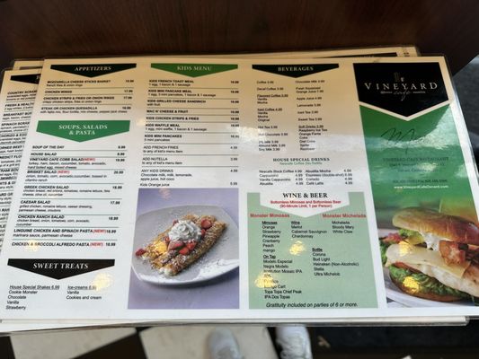 Menu photo 8 Vineyard Cafe Oxnard, CA Menu photo 8 Vineyard Cafe Oxnard, CA