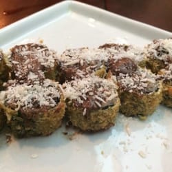 Jappa - Hot Nutella with coco, soon to be on the menu as a delicious dessert....