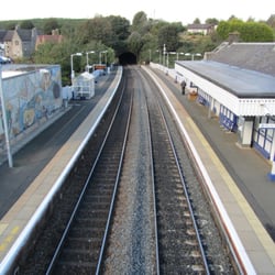 North Queensferry Railway Station - Photo. October 2012.