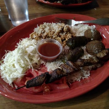 That Lebanese Place - Modified That Lebanese Platter - i traded half with my husband for some chicken shawarma. - Lebanese Near Me - Springfield, Missouri