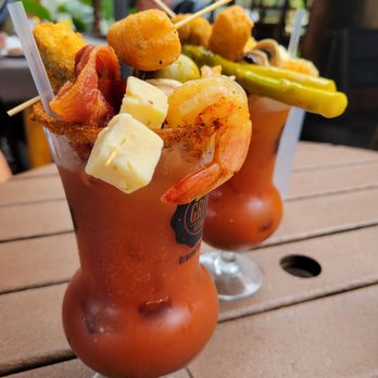 Grind At Kona Tiki Bar - Bloody Mary Bar - New American Near Me - Ormond Beach, Florida