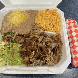 Alberto Jr Mexican Food - Carnitas combo